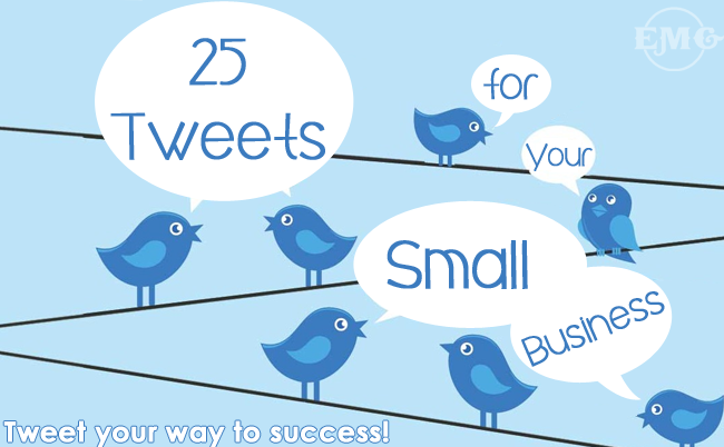 25 tweets for your small business